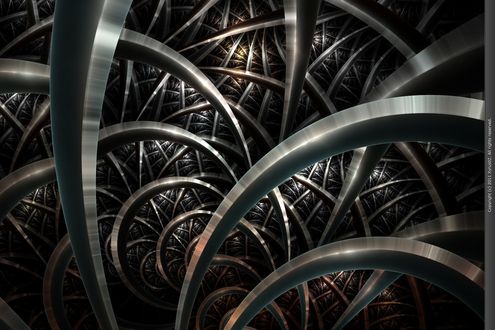 Обои на рабочий стол Syd фрактальная абстракция от Xyrus02