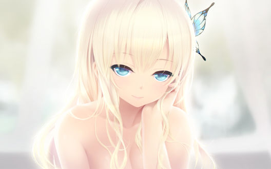 Обои на рабочий стол Сэна Касивадзаки / Sena Kashiwazaki, персонаж из аниме У меня мало друзей / Boku wa Tomodachi ga Sukunai, art by Cait