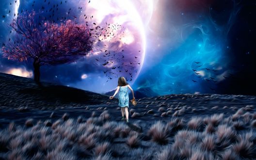 Обои на рабочий стол Работа под названием Lost in a Dream / И потерян в мечте