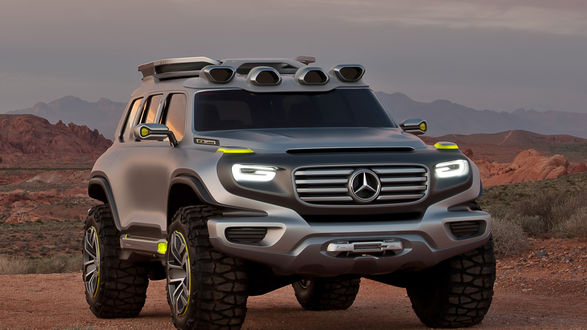 Обои на рабочий стол Кроссовер GLB Mercedes-Benz