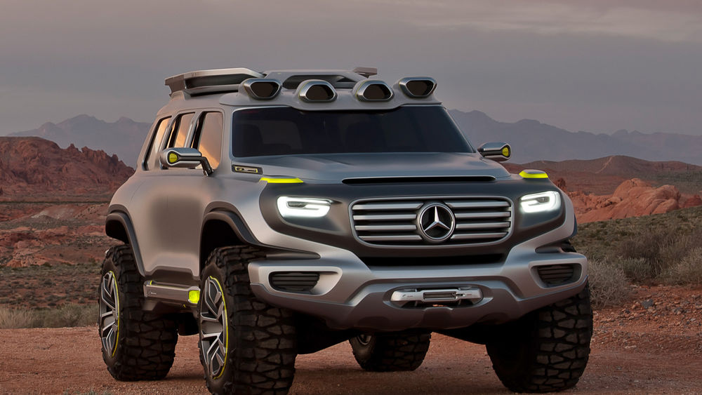 Обои для рабочего стола Кроссовер GLB Mercedes-Benz