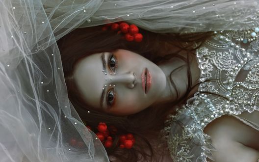 Обои на рабочий стол Красивая девушка, by Agnieszka Lorek