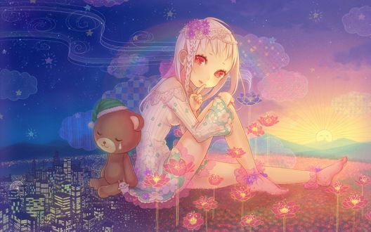 Обои на рабочий стол Работа под названием Dream world / Мир снов, by Inase