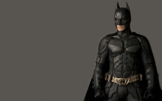 Обои на рабочий стол Супергерой Готэма / Gotham - Бэтмен / Batman, герой коммиксов DC / DC Comics