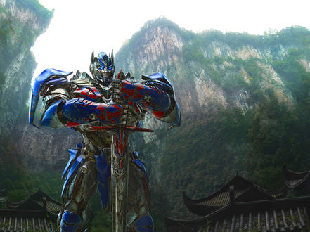Обои на рабочий стол Transformers age of extinction transformers 4