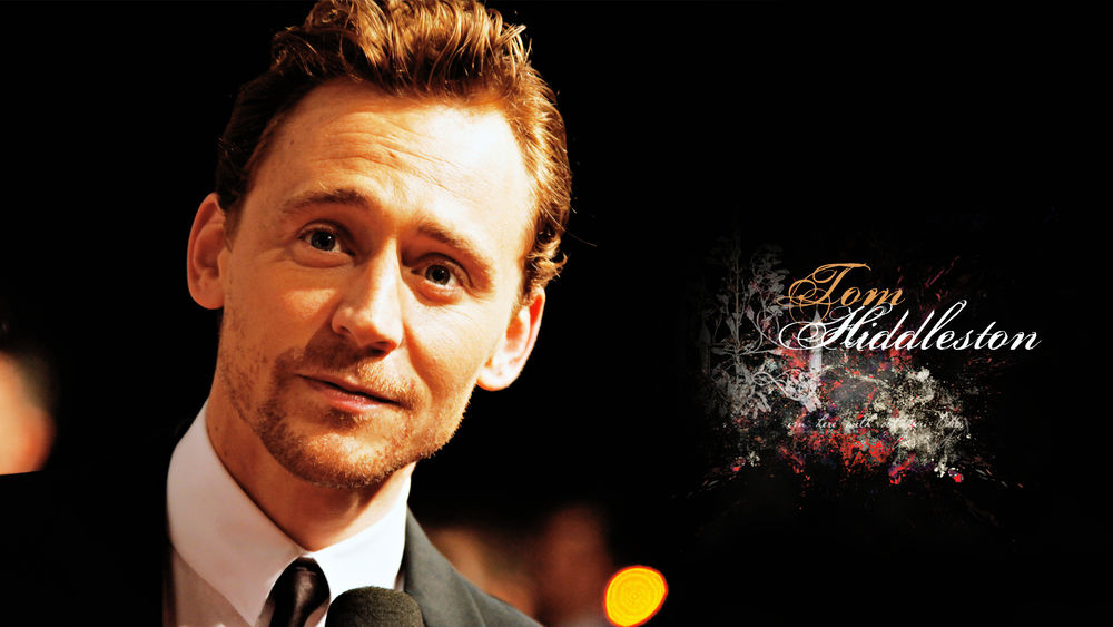 Обои для рабочего стола Актер Том Хиддлстон / Tom Hiddleston крупным планом