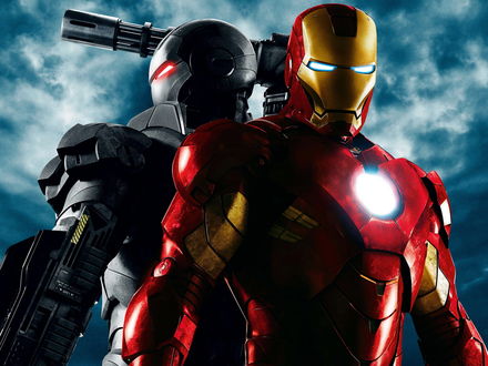 Обои на рабочий стол Постер к фильму Железный человек / Iron Man