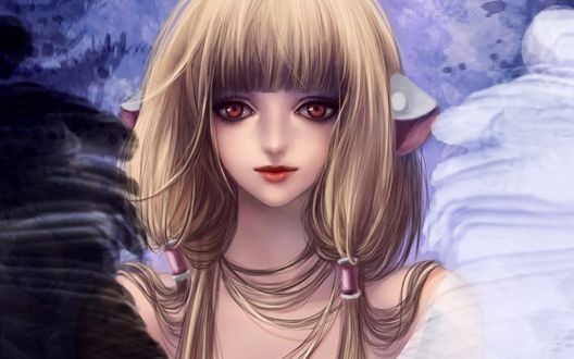 Обои на рабочий стол Чи / Chii из аниме Чобиты / Chobits, by RikaMello