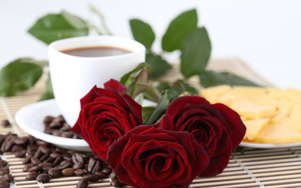 Кофе роза шоколад бесплатно