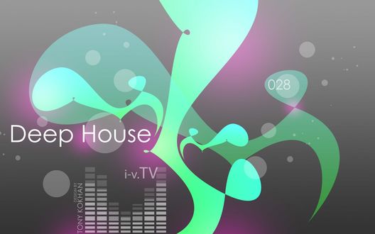 Обои на рабочий стол Музыкальное направление Deep House (Design by Tony Kokhan)