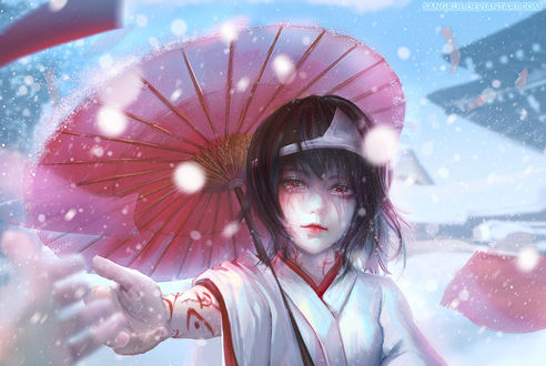 Обои на рабочий стол Nora / Нора из аниме Noragami / Бездомный Бог, by Sangrde