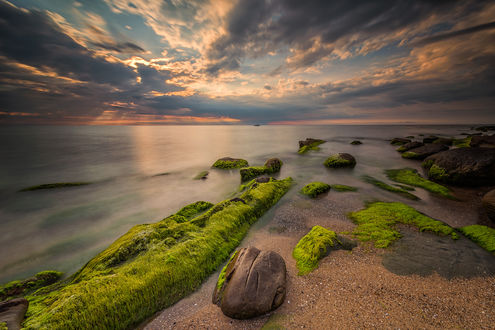 Обои на рабочий стол Море в утренние часы, фотограф Svilen Simeonov