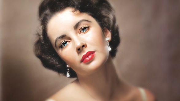 Обои на рабочий стол Актриса Элизабет Тэйлор / Elizabeth Taylor