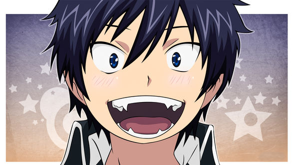 Обои на рабочий стол Rin Okumura / Рин Окумура из аниме Ao no Exorcist / Синий экзорцист, by Aenea-Jones