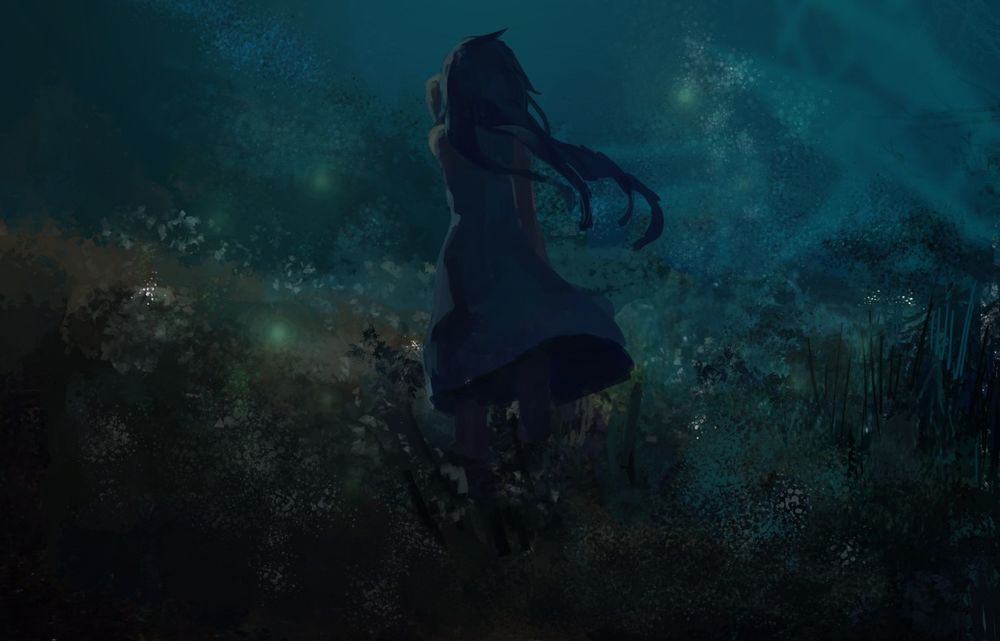 Обои для рабочего стола Vocaloid Hatsune Miku / Вокалоид Хатсунэ Мику, by Azoth