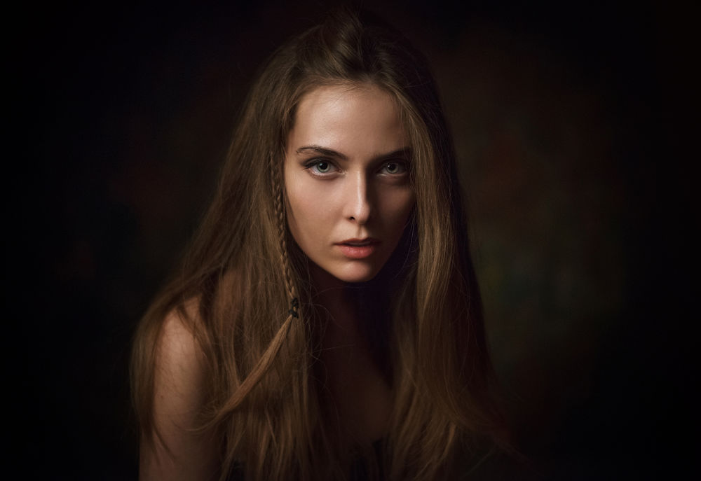 Обои для рабочего стола Модель Амина Катинова, by Maxim Maximov
