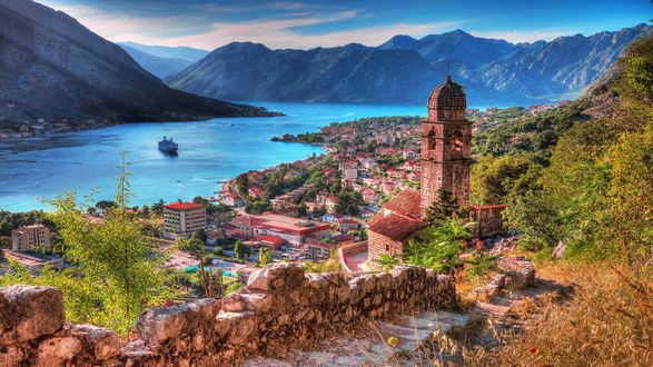 Обои на рабочий стол Город Montenegro / Черногория, Europa / Европа