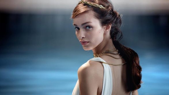 Обои на рабочий стол Бразильская модель Luma Grothe / Лума Гроте
