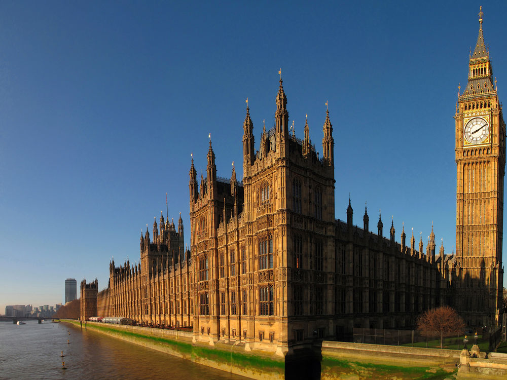 Обои для рабочего стола England, London / Англия, Лондон, Темза, Парламент, Big Ben / Биг Бен