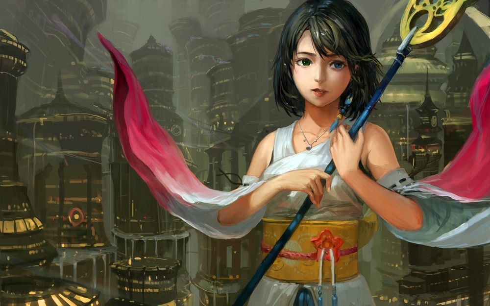 Обои для рабочего стола Yuna / Юна из игры Final Fantasy X