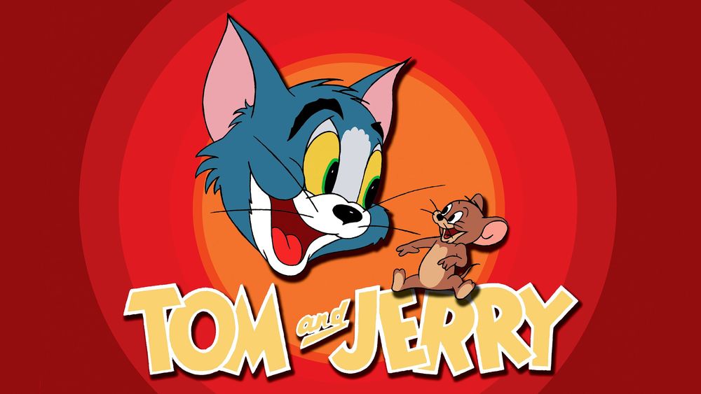 Обои для рабочего стола Логотип мульсериала TOM & JERRY