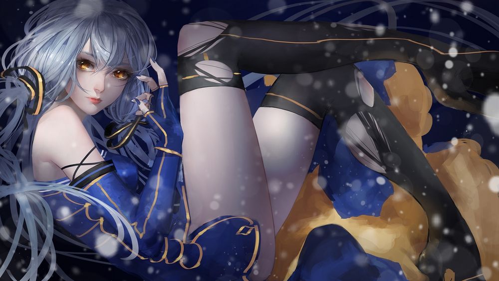 Обои для рабочего стола Vocaloid Xingchen / Вокалоид Ксингчен, art by g-q