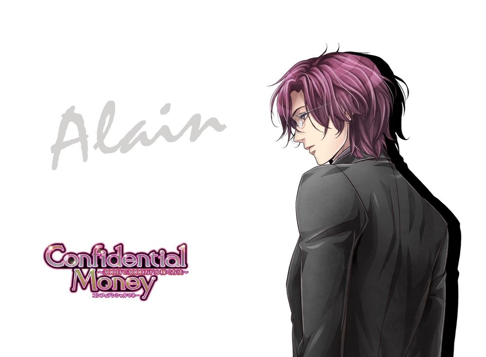 Обои для рабочего стола Alain Morris из аниме Confidential money, art by Takeshi Kiriya