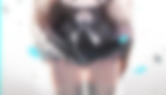 Обои на рабочий стол Rem / Рем повернулась спиной, приподнимая платье, из аниме Re: Zero kara Hajimeru Isekai Seikatsu / Re: Жизнь с нуля в параллельном мире, art by Fuyouchu