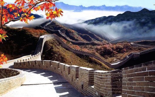 Обои на рабочий стол Great Wall of China / Великая Китайская стена ...