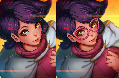 Обои на рабочий стол Wicke из аниме Pokemon / Покемон, art by Magion02