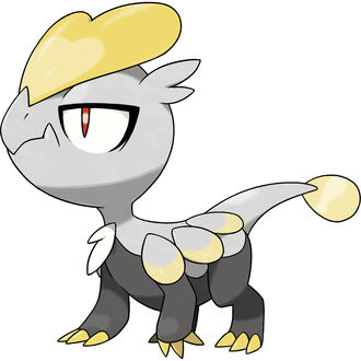 Обои на рабочий стол Jangmo-o из аниме Pokemon / Покемон, by Oomura Yusuke