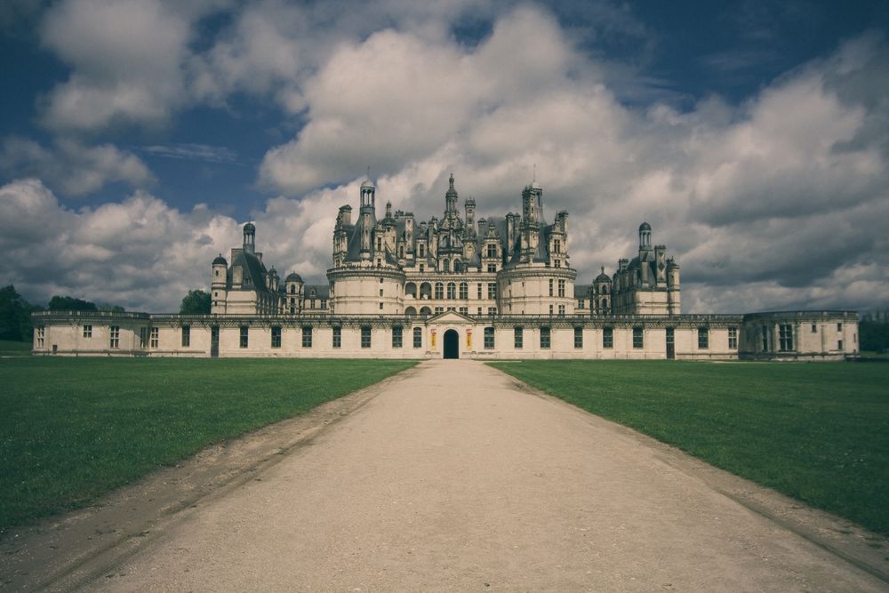 Обои для рабочего стола Château de Chambord, France / Замок Шамбор, Франция, один из замков Луары