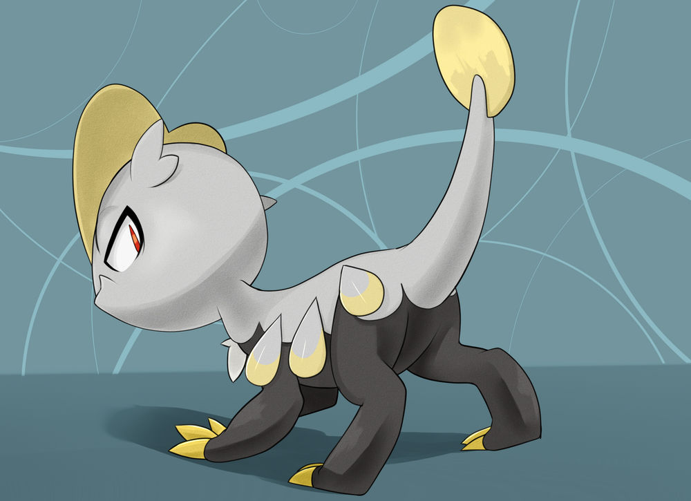 Обои для рабочего стола Jangmo-o из аниме Pokemon / Покемон, by Pixiv Id 4765160