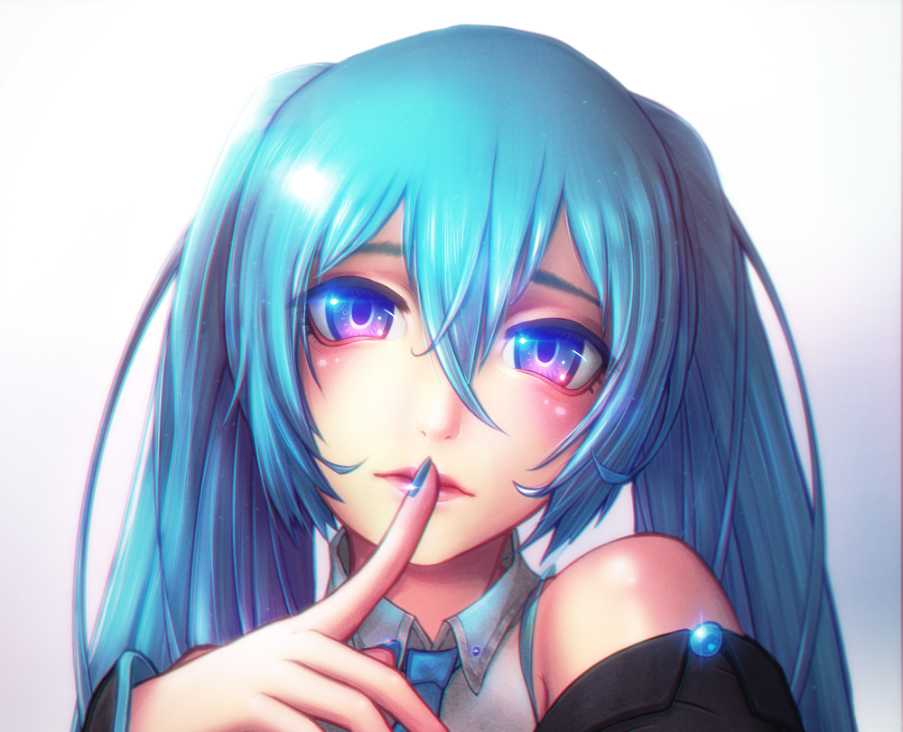 Обои для рабочего стола Vocaloid Hatsune Miku