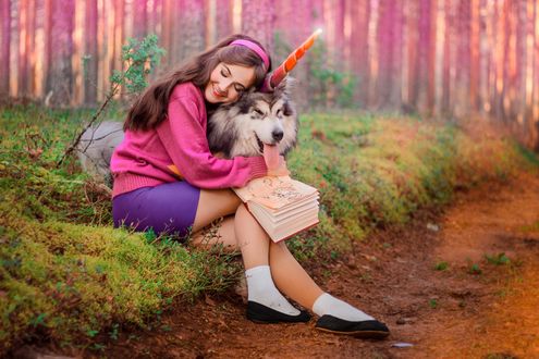 Обои на рабочий стол Косплей Mabel Pines / Мэйбл Пайнс из мультсериала Gravity Falls / Гравити Фолз