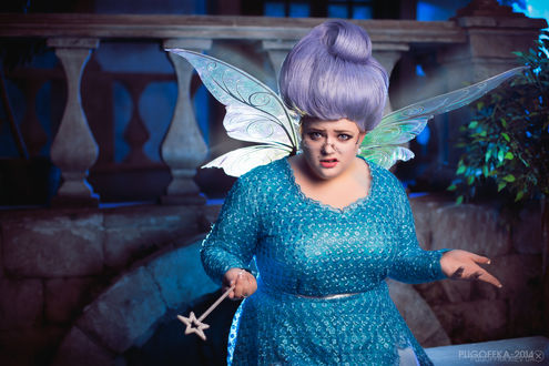 Обои на рабочий стол Косплей Fairy Godmother / Фея-Крестная из мультфильма Шрек / Shrek, by Pugoffka-sama