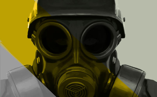 Обои на рабочий стол Спецназовец из игры Counter Strike