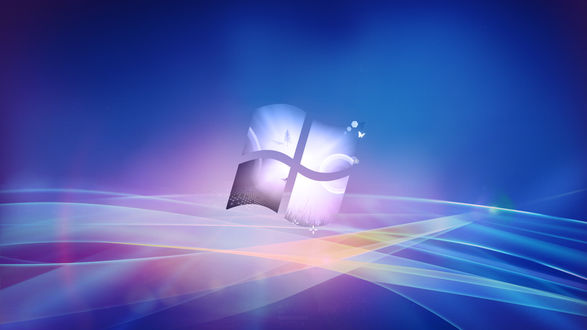 Обои на рабочий стол Логотип операционной системы Windows
