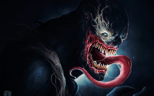 Обои на рабочий стол Venom из вселенной Marvel