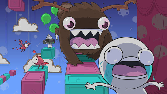 Обои на рабочий стол Арт к игре BattleBlock Theater