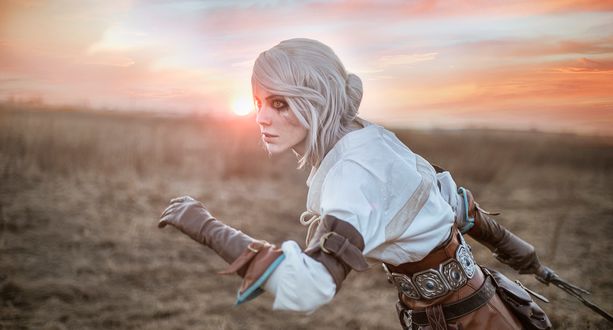 Обои на рабочий стол Cirilla Fiona Elen Riannon / Цирилла Фиона Элен Рианнон, by DamnAvenger
