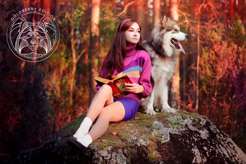 Обои для рабочего стола Косплей Mabel Pines / Мэйбл Пайнс из мультсериала Gravity Falls / Гравити Фолз