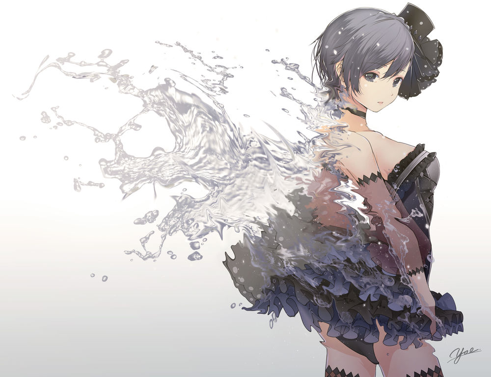 Обои для рабочего стола Cattleya / Каттлея из игры Gothic wa Mahou Otome, art by Yae (Artist)
