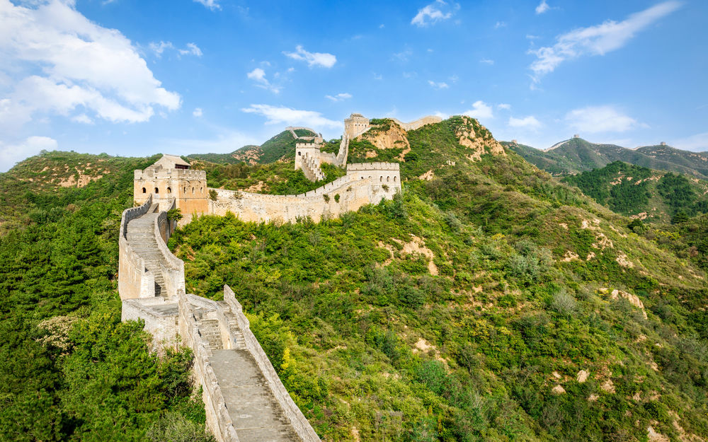 Обои для рабочего стола Great Wall of China / Великая Китайская стена, Китай