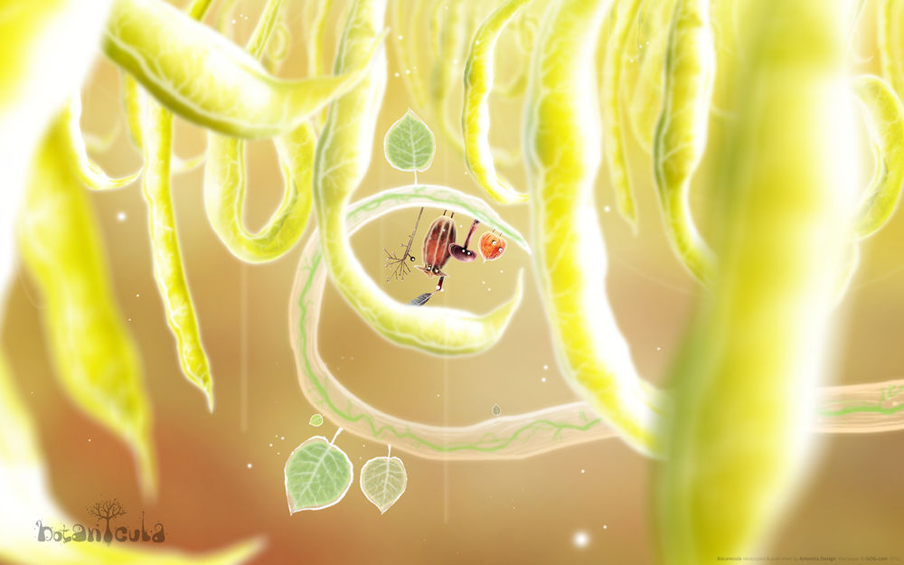 Обои для рабочего стола Арт из игры Botanicula