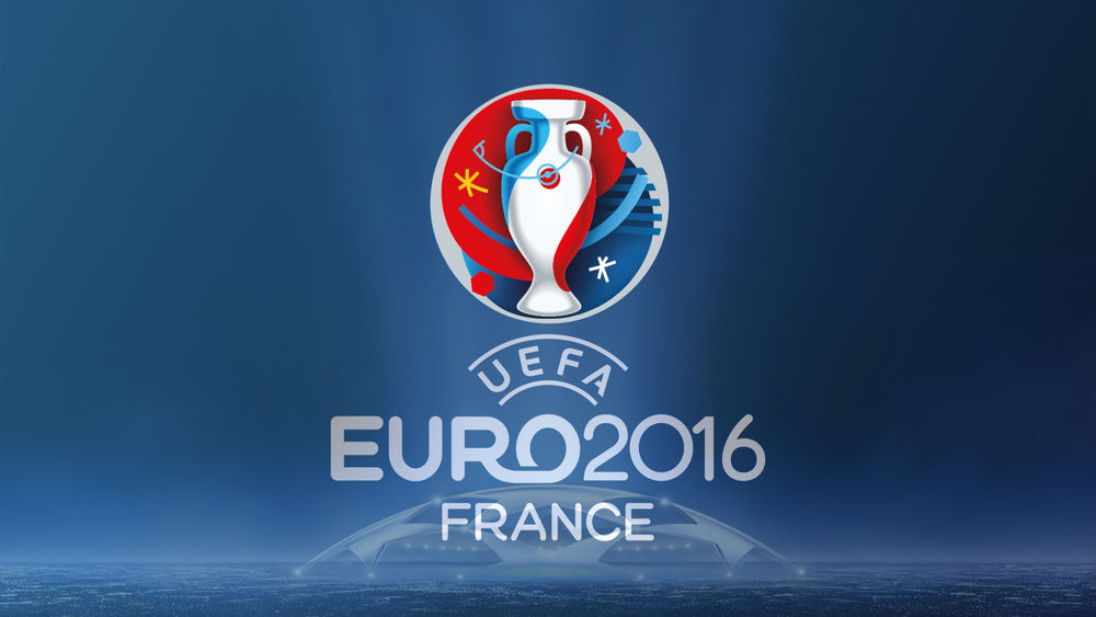 Обои для рабочего стола Логотип кубка Euro 2016 проходящего во Франции