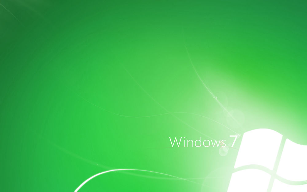 Обои для рабочего стола Логотип операционной системы Windows 7