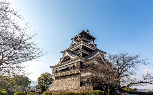 Обои на рабочий стол Japan / Япония, Matsumoto castle / Замок Мацумото / Замок Ворона, префектура Нагано