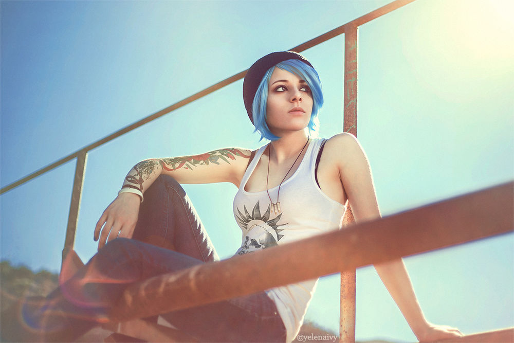 Обои для рабочего стола Косплей Chloe Price / Хлоя Прайс из игры Life is Strange / Жизнь – странная штука, by yelenaivy