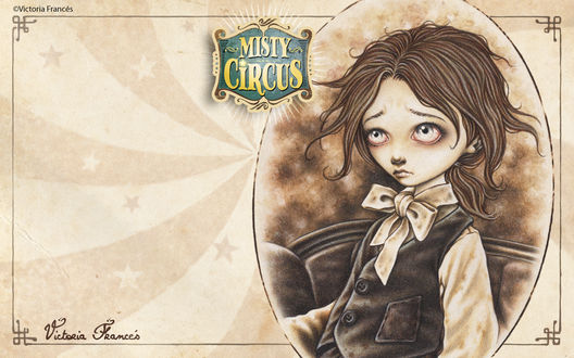 Обои на рабочий стол Victoria Frances art. Мальчик на портрете